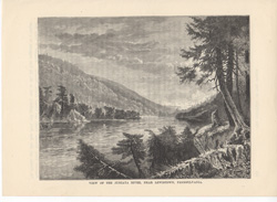 View of the Juniata River, near Lewistown, Pennsylvania